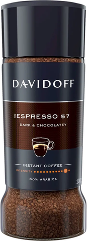 купить Кофе растворимый Davidoff Espresso 57, 100 г стеклянная банка