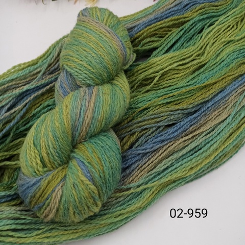 Дундага 6/2 шерсть секционного окрашивания 02-959