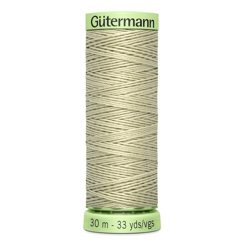 Нить Top Stitch 30/30 м для декоративной отстрочки, Gutermann, 503 желтовато-серый