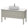 Duravit Luv База напольная, 743x1388x570,1  2 выдв.ящика, цвет серо-коричневый шелковисто-матовый LU956606060