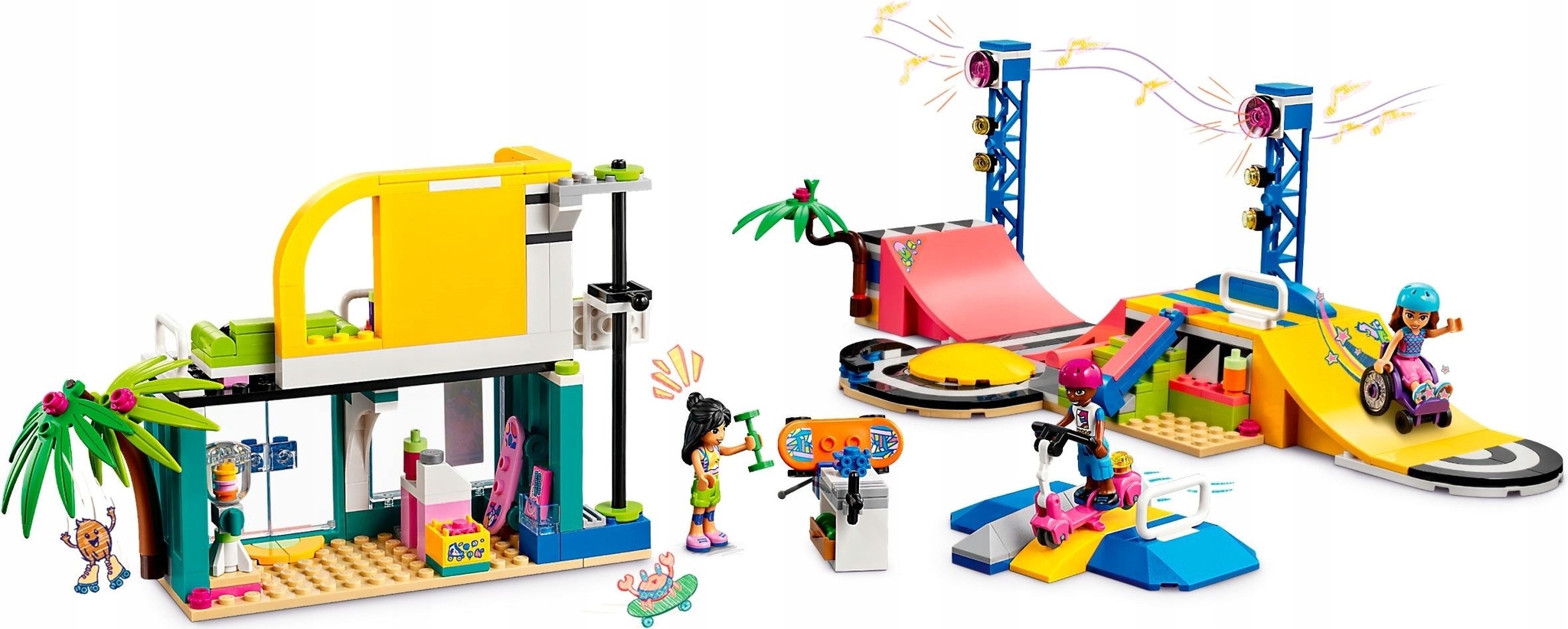 Lego friends hotsell skatepark