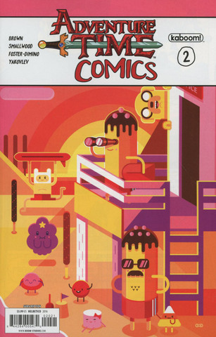 Adventure Time Comics #2 (Cover B) (с автографом Евгения Яковлева)