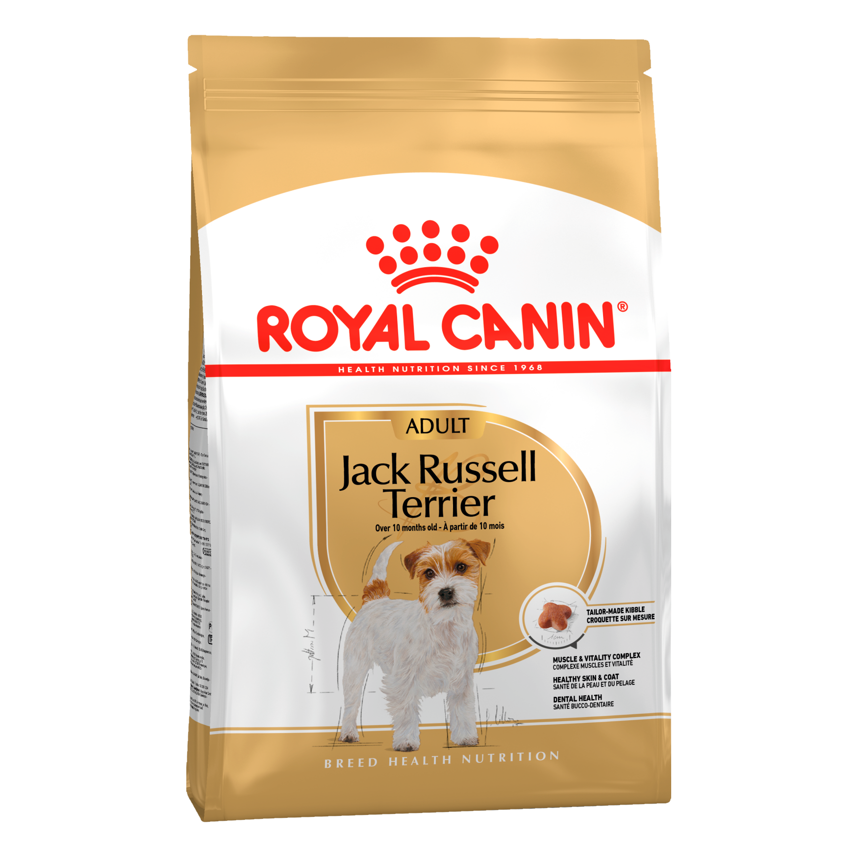 Корм для взрослых собак породы терьер Джека Рассела, Royal Canin Jack  Russell Terrier Adult купить с доставкой в интернет-магазине зоогастроном.ру