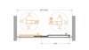 Cezares MOLVENO-BF-3-100-C-Cr-IV MOLVENO-BF-3-100-C-Cr-IV Душевая дверь