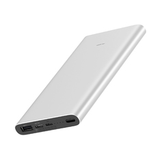 Аккумулятор Xiaomi Mi Power Bank 3 10000 (PLM12ZM) (серебристый)