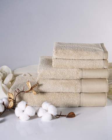 Набор полотенец 5шт Claire Batiste Atelier Brise пшеничный