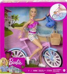 Кукла Barbie Барби на велосипеде, игровой набор