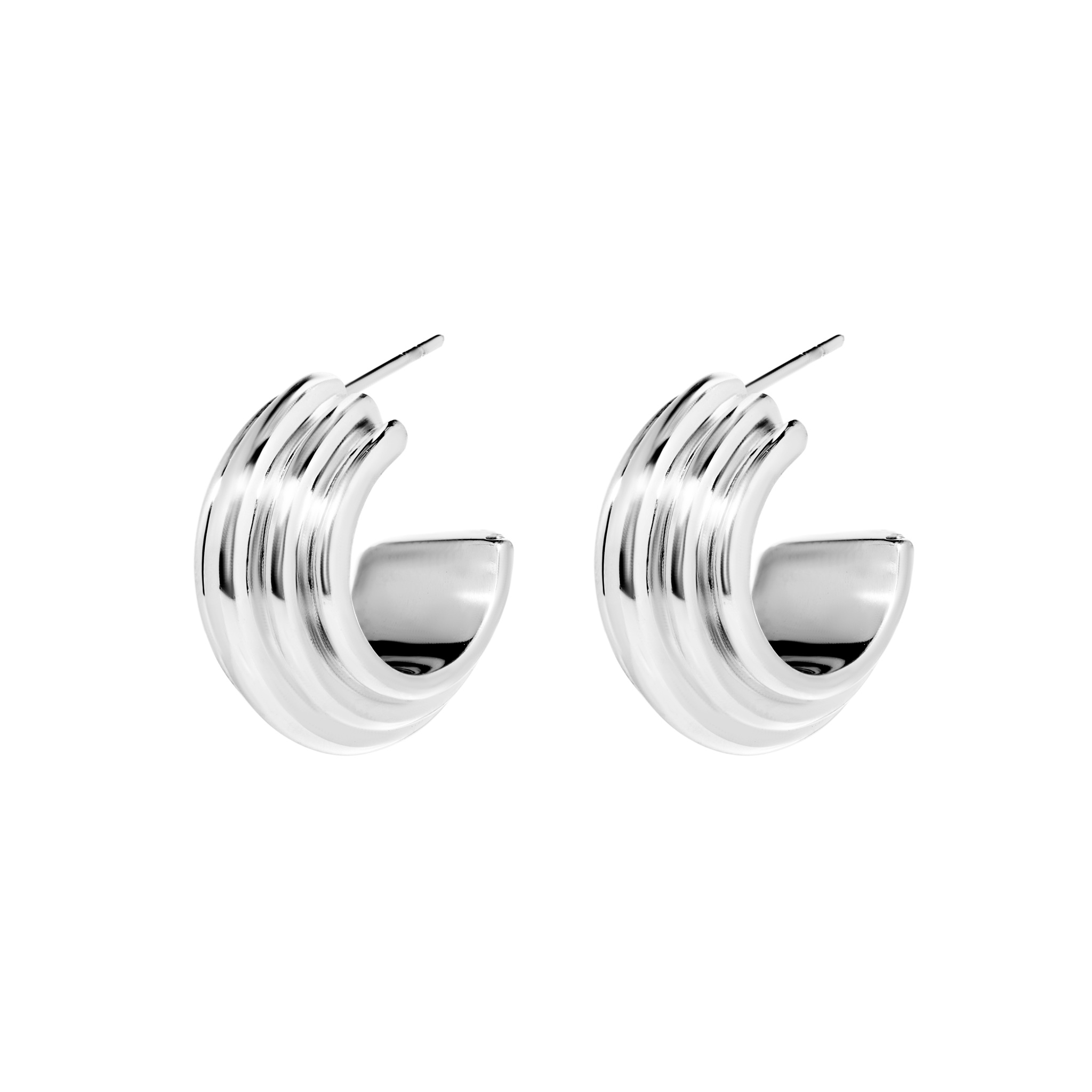 

Серьги Wide Striped Earrings