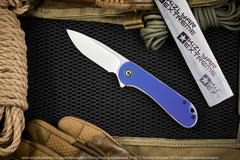 Нож Civivi Elementum C907F сталь D2 Satin Finished рукоять Blue G10