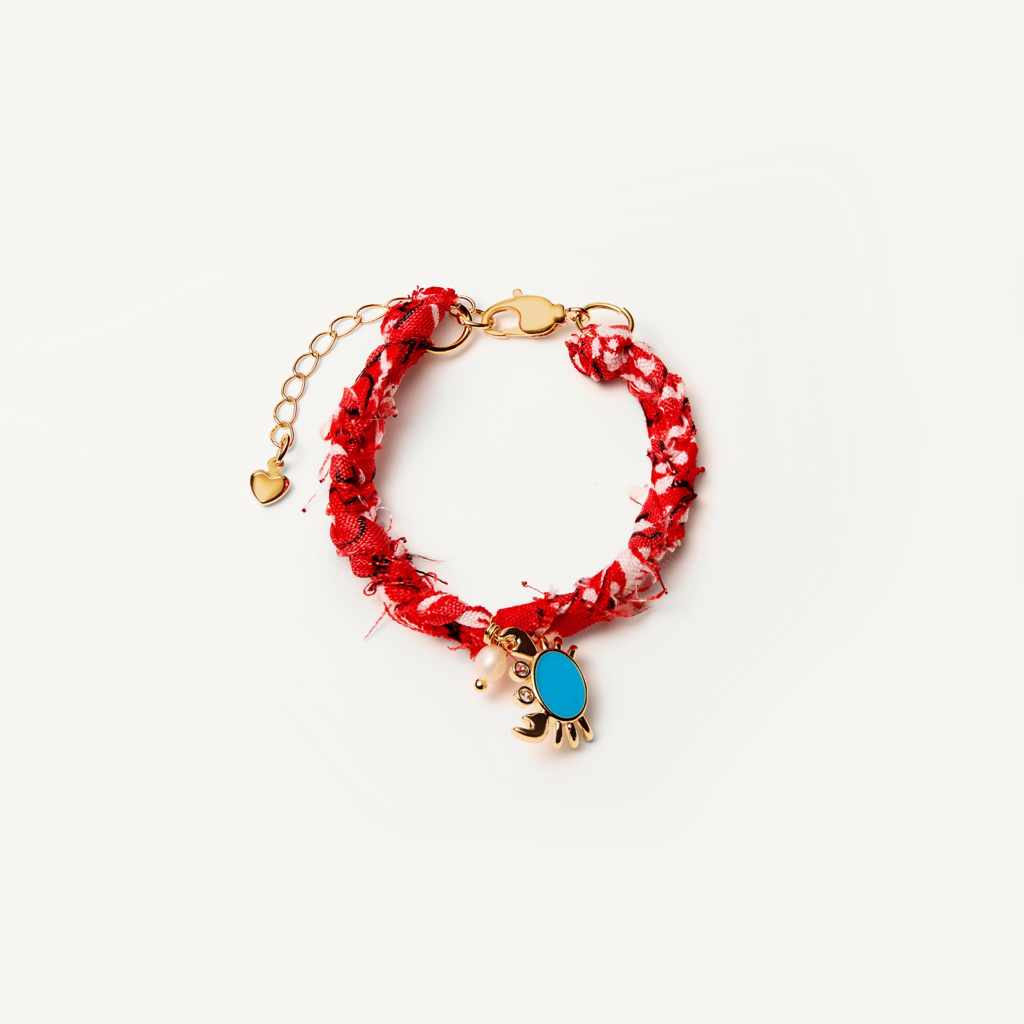 

Браслет Braded Bandana Bracelet - Red
