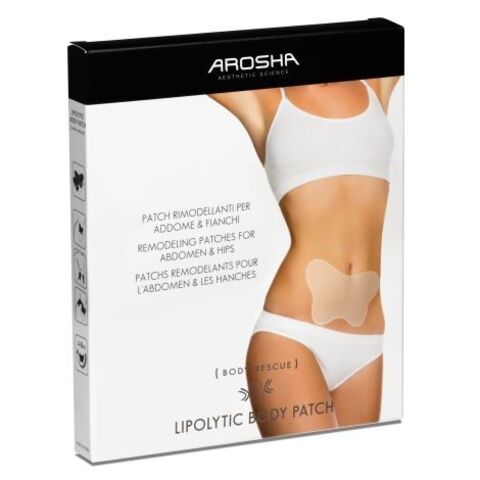 AROSHA Гидрогелевые патчи для тела с липолитическим и моделирующим эффектом, 4 шт | .504 LIPOLYTIC BODY PATCH