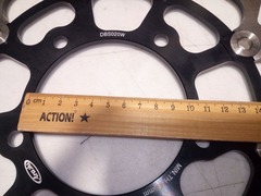 Передние тормозные диски ARASHI для Suzuki GSX-R 600/750 06-07, GSX-R 1000 05-08 / черные