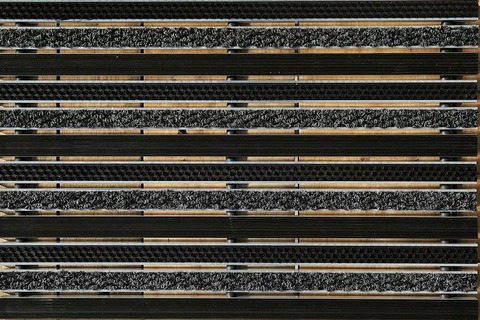 Придверная решетка Gidrolica Step - резина+текстиль+щетка, м.кв.