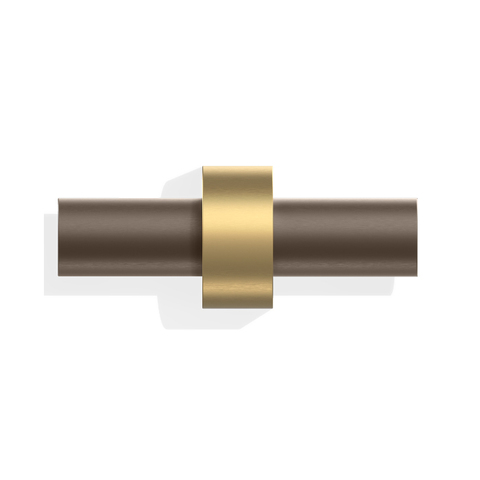 Decor Walther 0586041 Decor Walther  CENTURY HAK2 крючок двойной, цвет золото мат/бронза