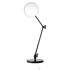 Decor Walther 0102860 Decor Walther Round SPT 70 Косметическое зеркало 13.5xh80.5, настольное, увел. 5x, цвет: черный матовый фото