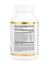 California Gold Nutrition Комплекс силимарина, экстракт расторопши с одуванчиком, артишок, комплекс куркумина C3, имбирь и BioPerine, 120 растительных капсул