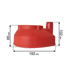 Корпус насоса водяного QUATTRO ELEMENTI D400 FLES (241-796-028)