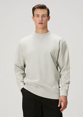 Свитшот Alpha Industries Essential French Terry Crewneck Gen II Light Grey (Серый)