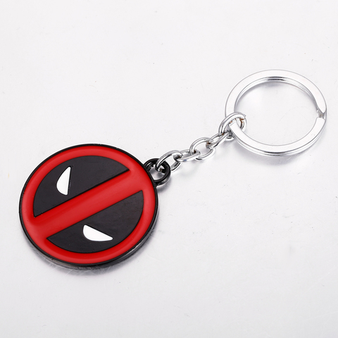 Keychain Deadpool Marvel Logo