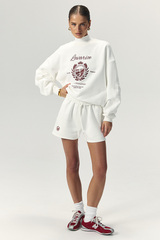 Шорты с принтом Белый