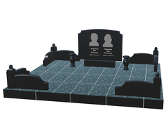 Готовое ритуальное сооружение 2,7м*2,4м (под ключ)