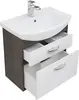 Aquanet 212652 Тумба с раковиной Aquanet Грейс 65 дуб кантербери/белый (2 ящика) (212652)
