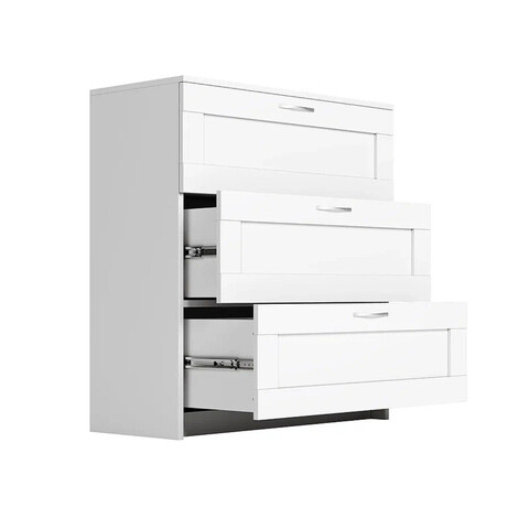 СИРИУС комод 3 ящика, 78.2х41.2х94.6 см, белый