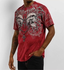 Футболка Affliction COLLAPSE RED