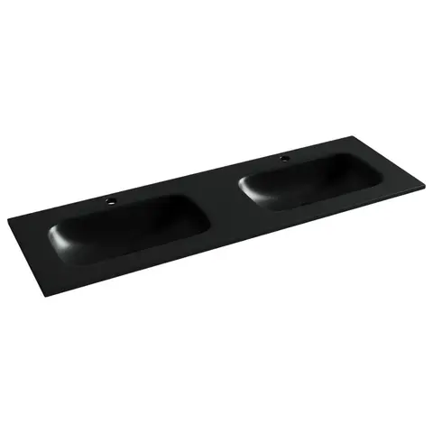 Ceramica Nova CN7022MB CN7022MB Раковина мебельная Grace прямоугольная 1410*457*137, с двумя чашами и отвер. под смеситель,