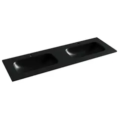 Ceramica Nova CN7022MB CN7022MB Раковина мебельная Grace прямоугольная 1410*457*137, с двумя чашами и отвер. под смеситель, фото