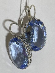 Юдифь (серьги из серебра)