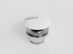 Salini 16631WM Донный клапан
для раковины фиксированный
 D 601 
Для моделей:
CALLISTA 01 – 05, GLORIA 01-10, OTTAVIA, ALDA 02, NOEMI, SOFIA, PAOLA S-Stone, белый матовый фото