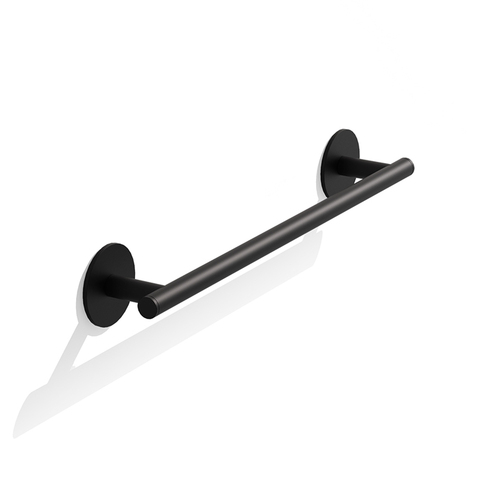 Decor Walther 0535060 Basic Полотенцедержатель 39см., подвесной, цвет: черный матовый