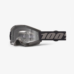 Очки кроссовые детские 100% Strata Mini Black/Clear