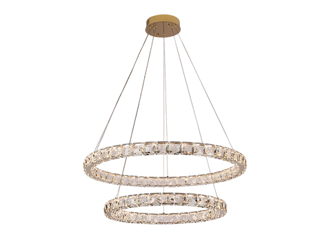 Подвесная светодиодная люстра Newport ISABEL 8120/77 gold, М0069635