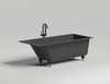 Salini CASCATA KIT 170x75 104323MRH Ванна встраиваемая S-Stone, изготовление внутренней поверхности ванны RAL