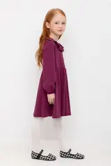 платье  для девочки  КР 5896/насыщенная клюква к497