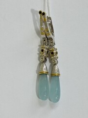 Крессе (серьги из серебра)