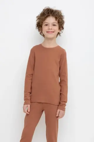 джемпер  для мальчика  К 302154-1/индийский загар