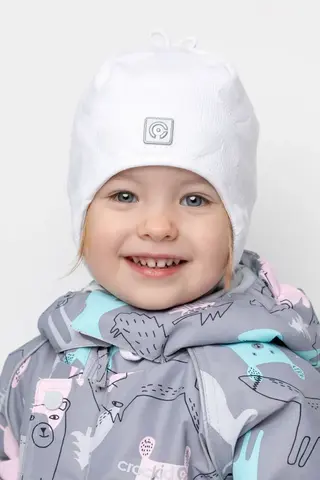 шапка  для девочки  КВ 20260/белый