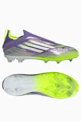 Бутсы adidas F50 Elite LL FG Junior - фиолетовый