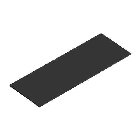 Cezares CADRO-120-MENS-NERO Вставка в дно металлического каркаса под раковину, Nero, 1157x417