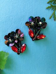 Декоративный пришивной элемент, р. 3х4 см