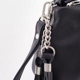 Сумка Саломея 607 гладкий черный