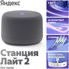 Умная колонка Яндекс Станция Лайт 2 YNDX-00028 серый