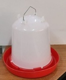 Поилка вакуум с пробкой 10 л, ручка металл