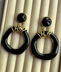 Серьги акцентные TORY BURCH с круглыми подвесками