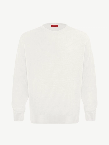 Джемпер оверсайз из экохлопка