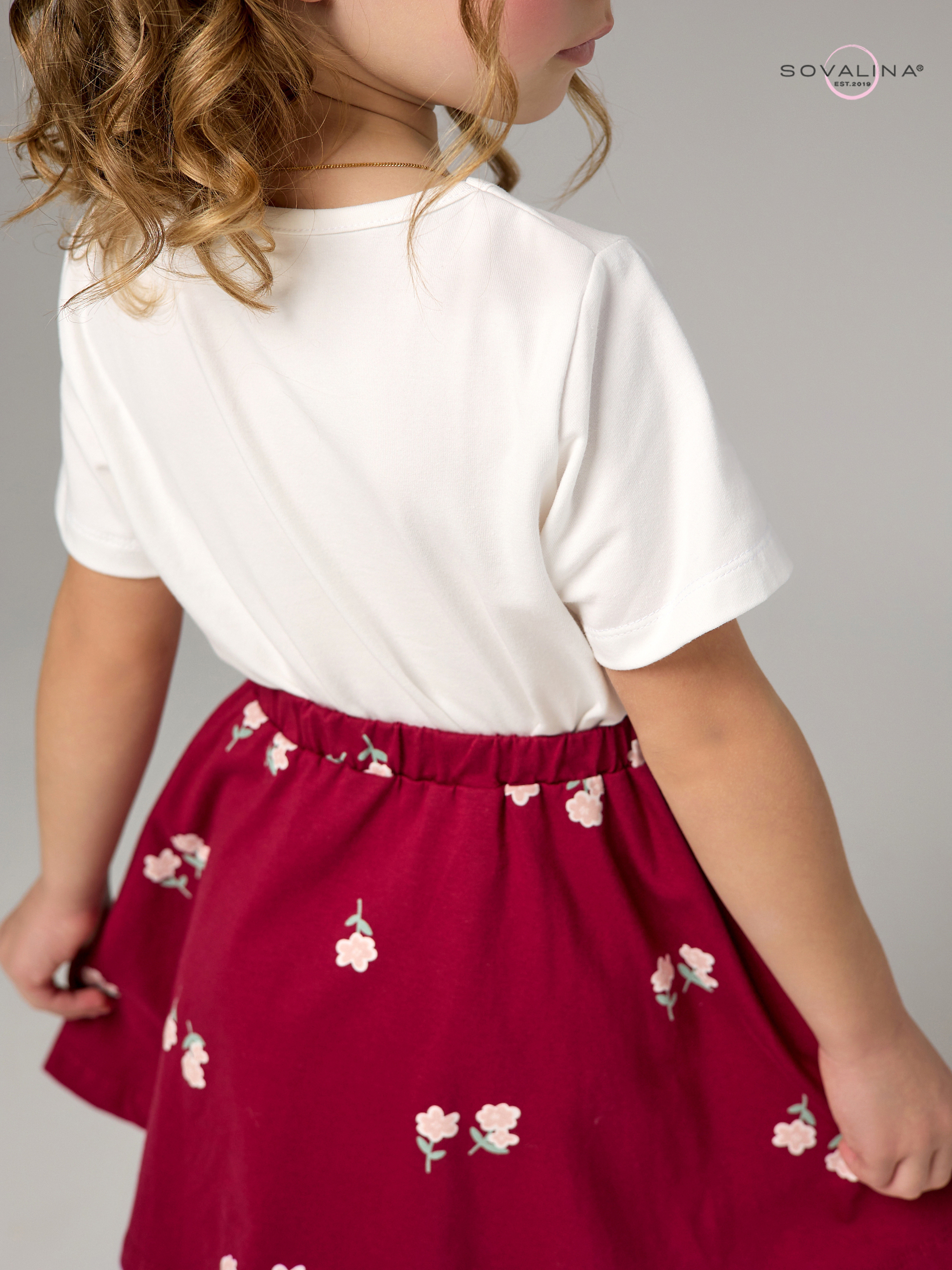 Костюм Мальвина SG тофу-лютики бордо ЛБ