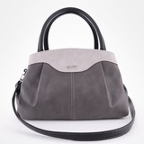 Сумка Саломея 477 мульти итальянский серо-черный